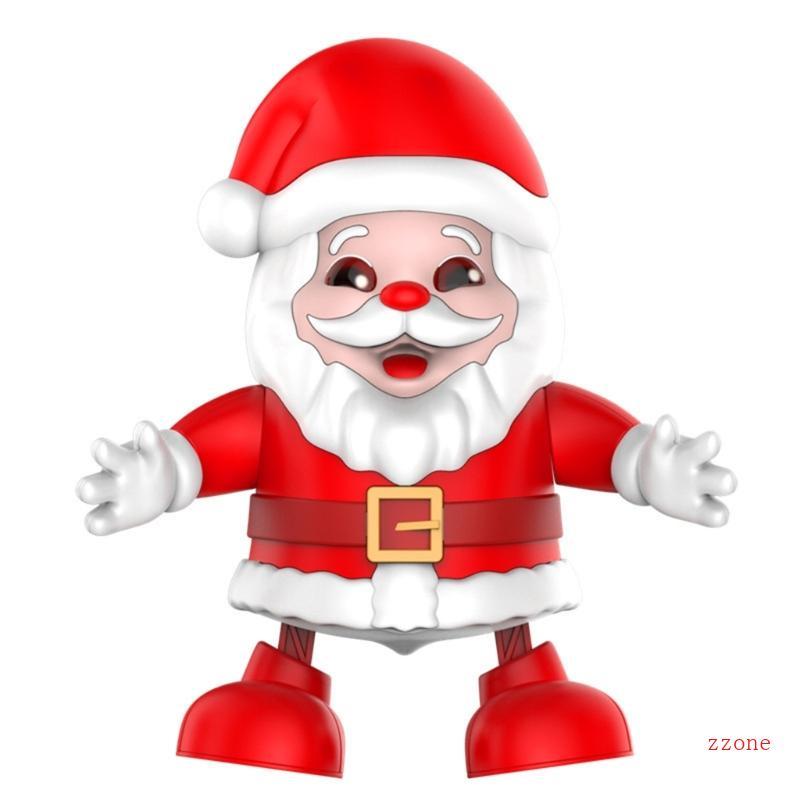 Zzz เต้นรํา Santa พร้อมเพลงและไฟ Interactive Twerking Santa พร้อม Agile Dance ย้าย Easy Setup ไฟฟ้า 