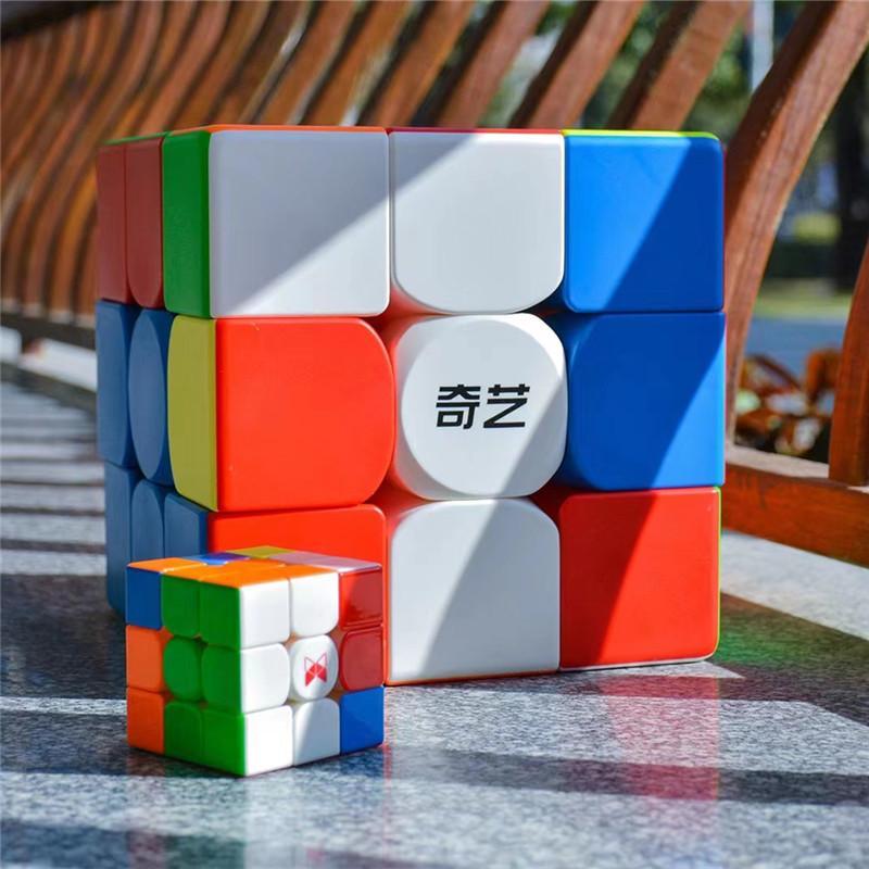 Qiyi Warriors plus ขนาดใหญ่ Third-Order Rubiks Cube Giant Rubiks Cube 18.8 ซม.ขนาดใหญ่ Third-Order R