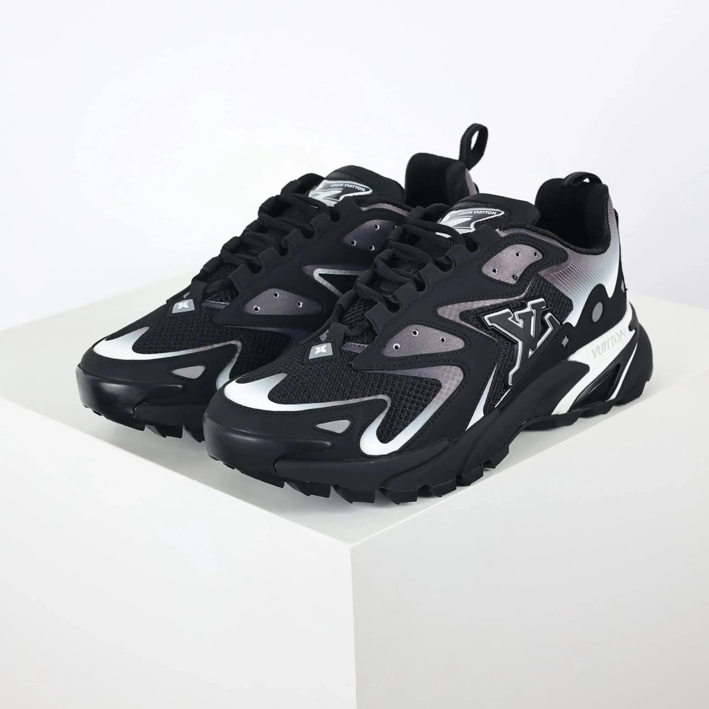1: 1 มาตรฐานเดิม AAA + Runner Tatic ตาข่ายหนัง Low-Top Lace-Up รองเท้าผ้าใบน้ําหนักเบา Anti-Slip กีฬ