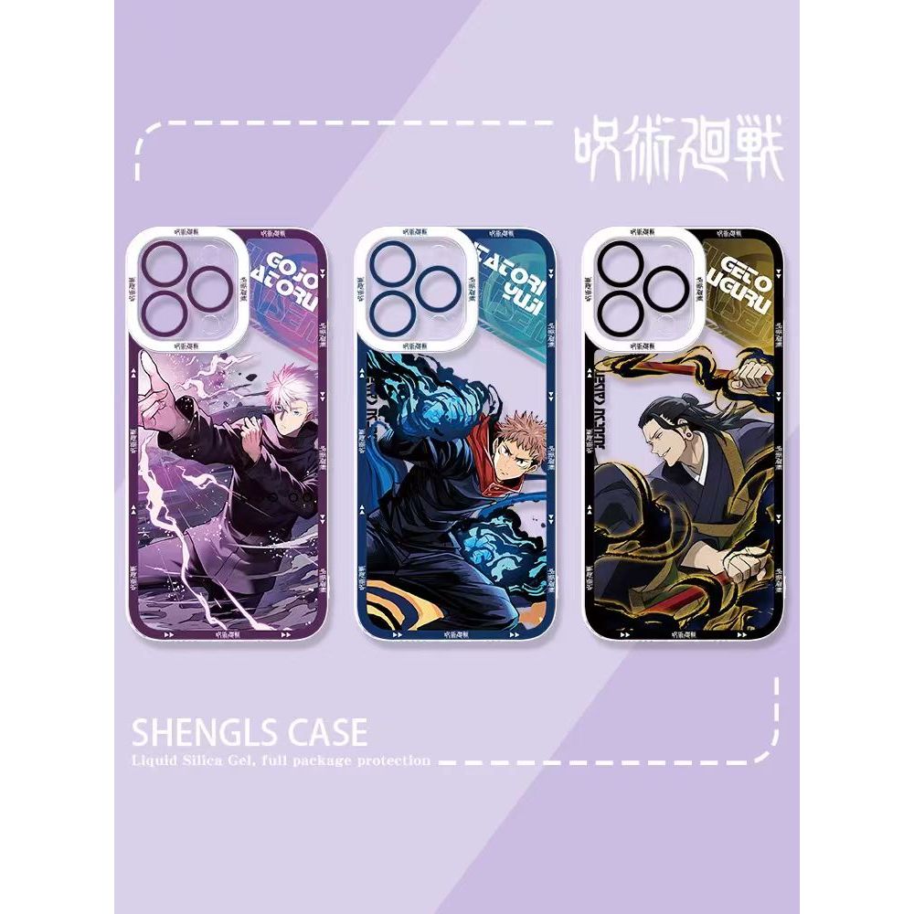 อะนิเมะ Jujutsu Kaisen เคสโทรศัพท์สําหรับ VIVO V60 Lite V50 V40 Lite Y76 Y75 Y36 Y400 Y51 2020 Y400 