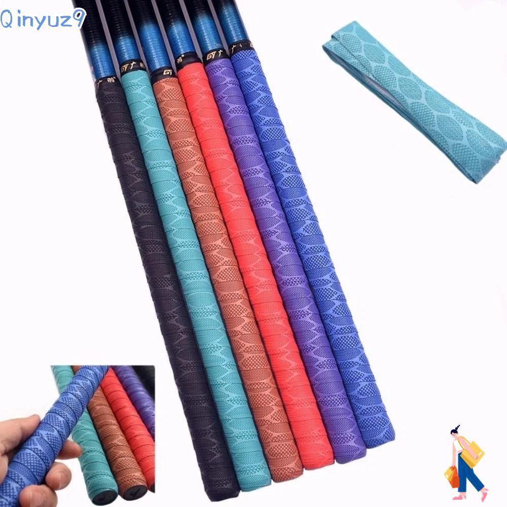 QINYUZ9 Over Grip Tape, Sweatband ดูดซับเหงื่อ Anti-slip Fishing Rod Sweatband, 2M หนา PU Racket Gri