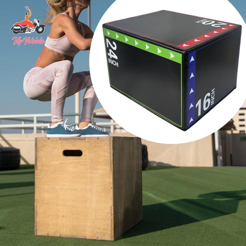 Jump Box หลายสี EPE Agile Step Up อุปกรณ์ Plyometric ออกกำลังกายที่บ้าน