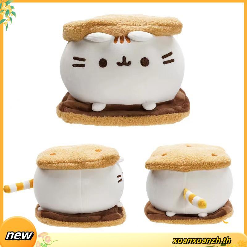 Pusheen cat Pusheen หมอนตุ๊กตาแมว Pusheen น่ารัก ของเล่นสําหรับเด็ก
