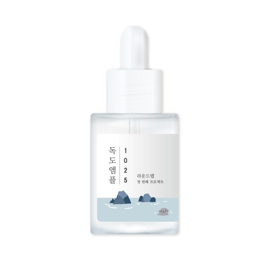 R ROUND LAB 1025 Dokdo Ampoule 45g/1.52 ออนซ์เหลว ให้ความชุ่มชื้น