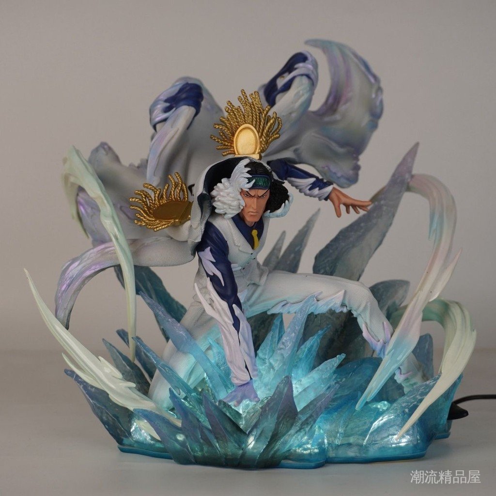 Lk สินค้าใหม่ One Piece สามทั่วไป Aokiji สามารถส่องสว่างอะนิเมะอินเทรนด์เล่นอุปกรณ์ต่อพ่วง GK รูปเครื่องประดับ