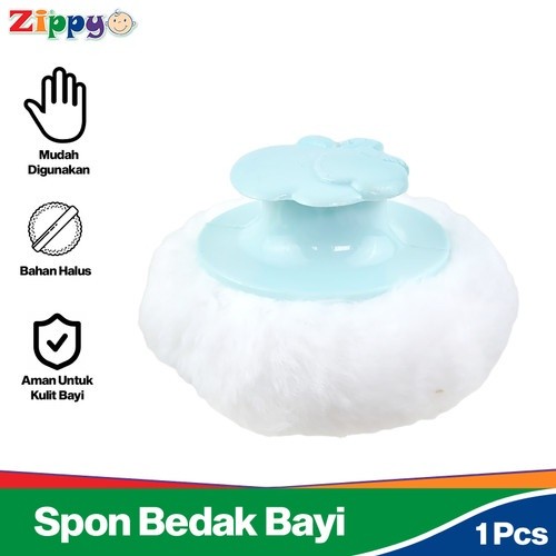 [NIXEL] ZIPPY SPONGE / Puff Baby Powder 1 ชิ้น พัฟแป้งเด็ก Smooth ZIP-OK-110