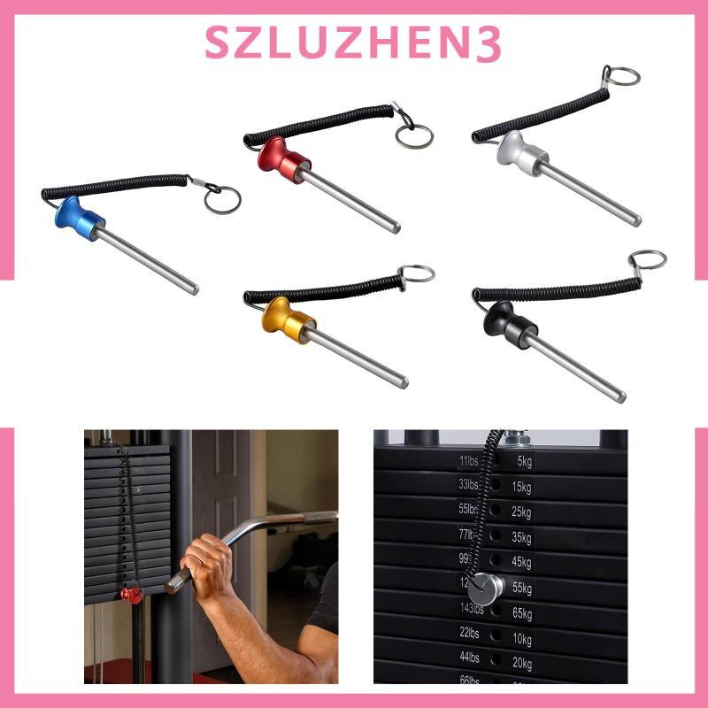 [Szluzhen3] Ergonomic Weight Pin Replacement Aluminium Alloy Gym Pin Extender for Fitness Cable Mach