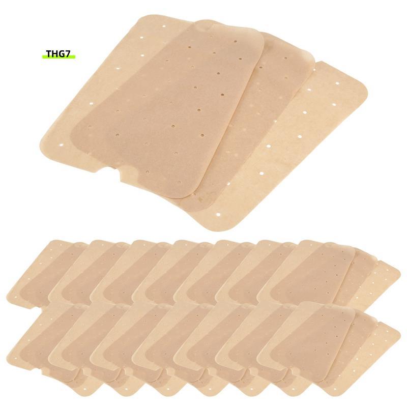 Belinda7100Pcs Air FryerกระดาษAir Hole Air Fryer ParchmentกระดาษLinersสําหรับFoodiสมาร์ทFGR551 Air F