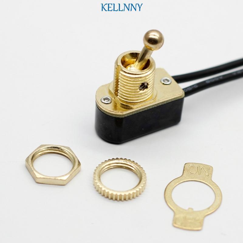 คุณภาพ Kellnny บนสวิตช์สลับ 10K Operations Life 3A 277VAC Rating
