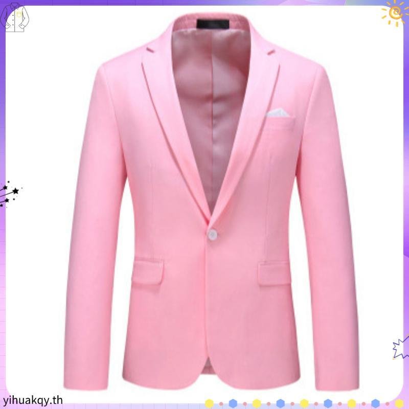 ชุดสูททางการ ขนาดใหญ่ สีฟ้าเข้ม สําหรับผู้ชาย K711 PK985 70D0