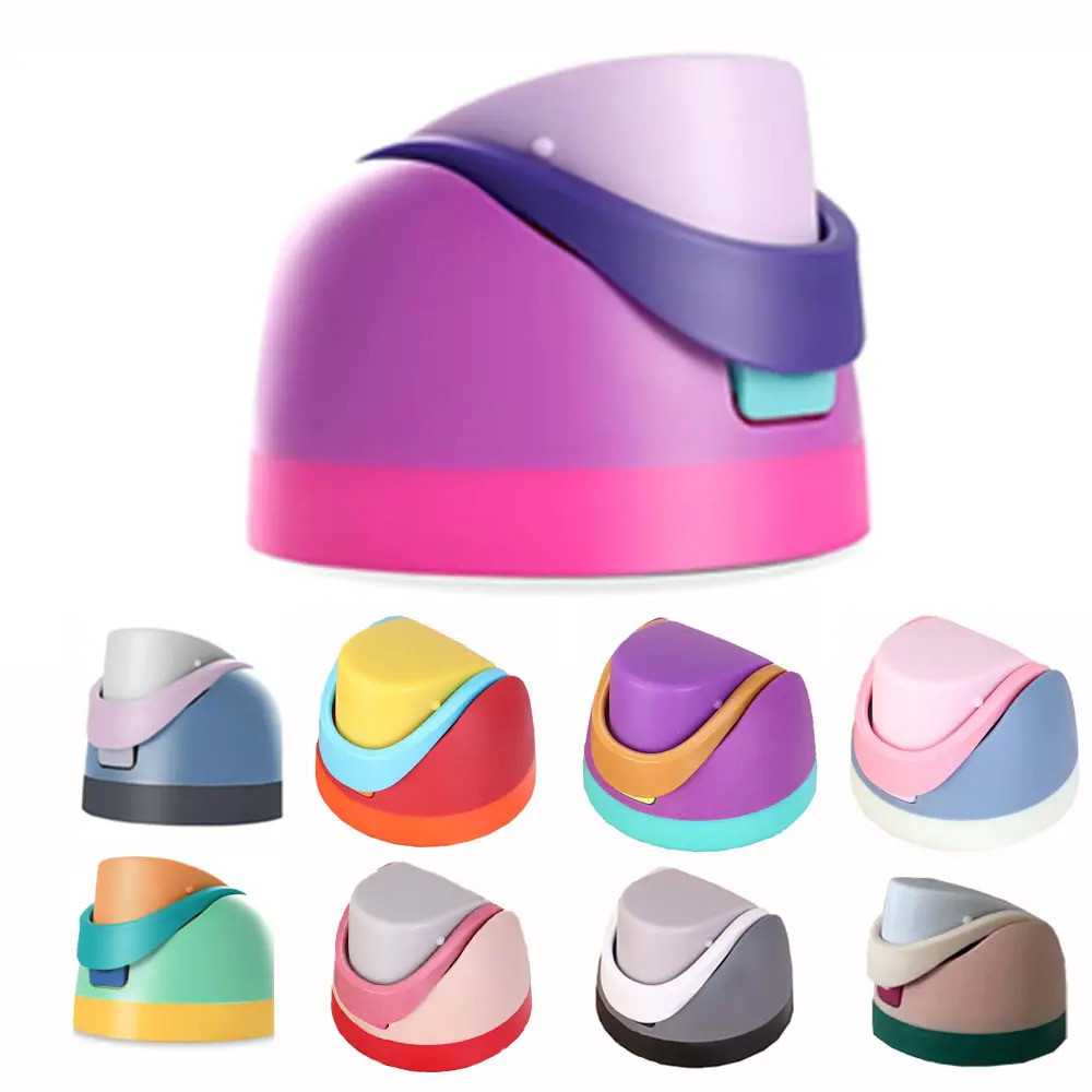 TH Owala Freesip Replacement Cap, ฝาขวดน้ํา One-Button, ใช้งานร่วมกับ Owala Cup 16, 24, 32, 40 ออนซ์, หมวกกันรั่ว, อุปกรณ์เสริม