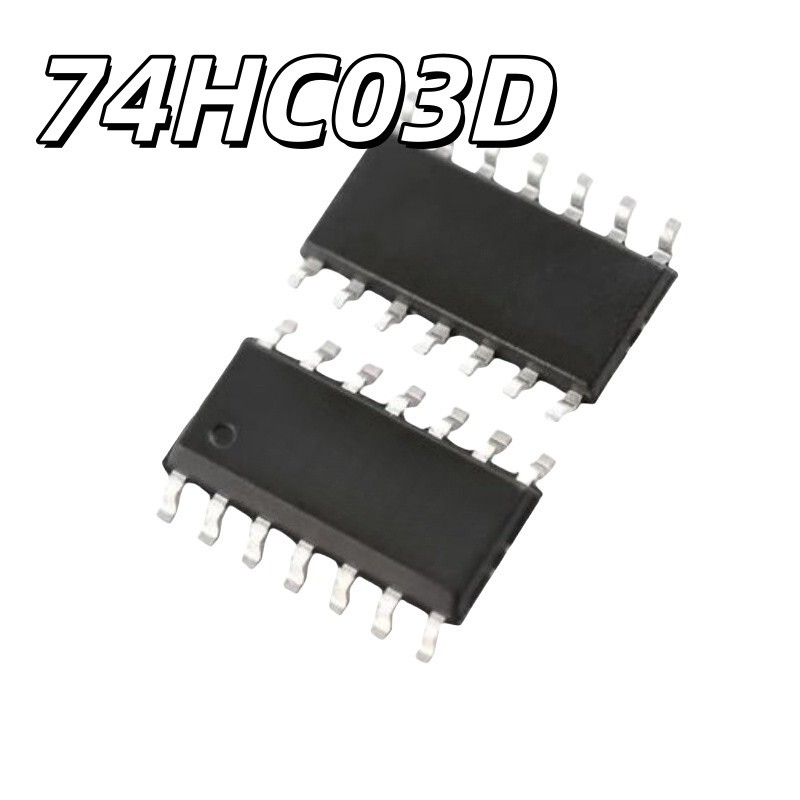ยี่ห้อใหม่ 74HC03D Patch SOP14 Logic Circuit Four 2 Input และ Non-Door Chip