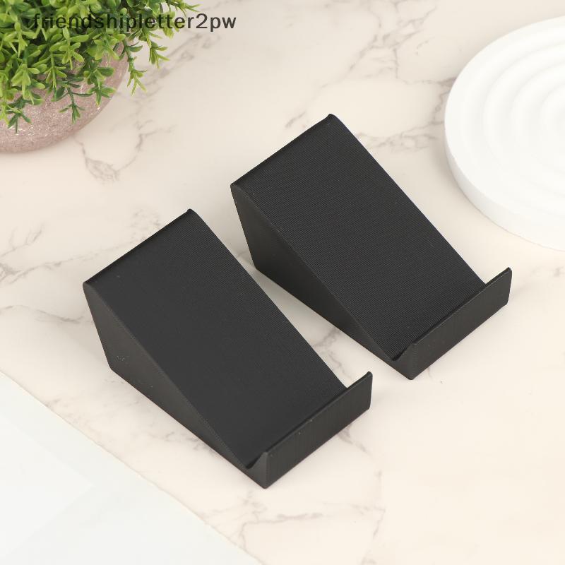 (แฟน) 2 ชิ้น Universal Soundbar ขาตั้งฐานสําหรับเดสก์ท็อปลําโพงทีวีลําโพงเสียง Braet ฟุตปรับรองรับเสียง (TH)