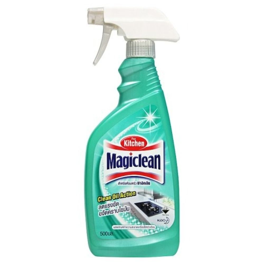 [สินค้าส่งด่วน]  มาจิคลีนทำความสะอาดครัวสเปรย์ 500มล. MAGIC CLEAN KITCHEN CLEANER SPRAY 500 ML.