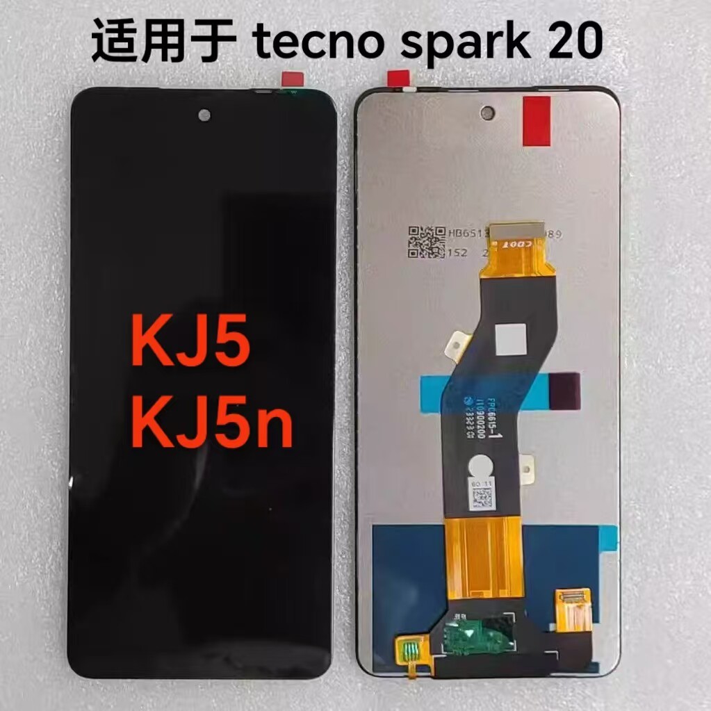 เหมาะสําหรับ Tecno Spark20 KJ5 ชุดประกอบหน้าจอ kj5n จอแสดงผล Spark 20 LCD