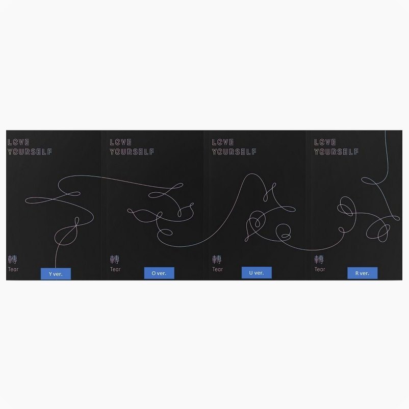[ญี่ปุ่นแท้] Iriver (เกาหลี) [นำเข้าแผ่นดิสก์] LOVE YOURSELF 轉 'TEAR'