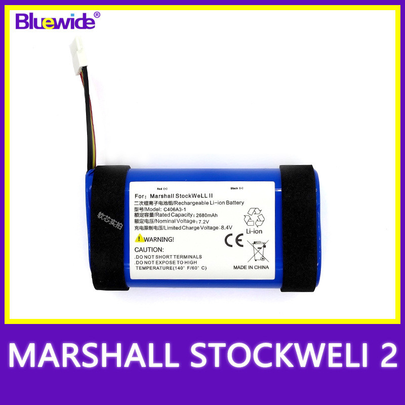 เหมาะสําหรับแบตเตอรี่ marshall marshall stockwell II c406a3-1 คู่ Encoding