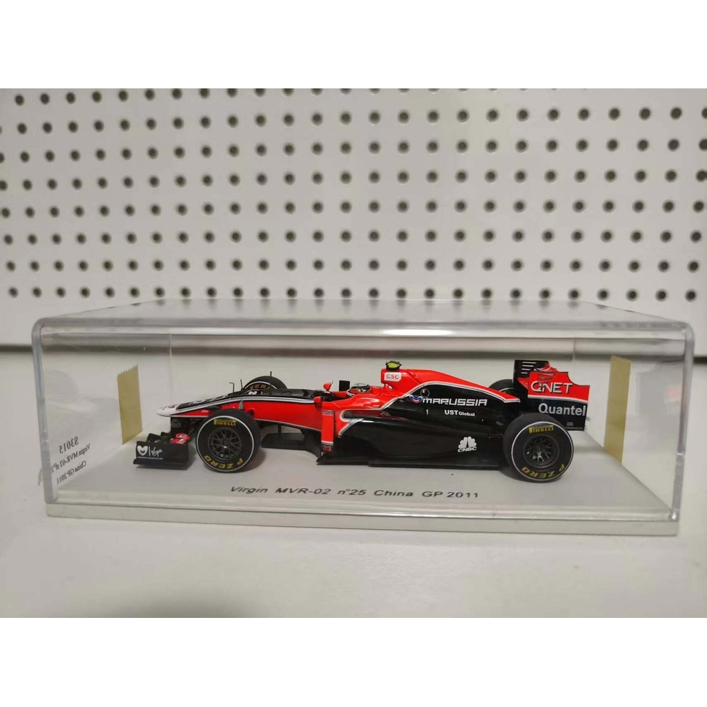 [มาใหม่ในเดือนพฤษภาคม] Malucia Virgin MVR-02 F1 Racing Model, 2011 Car No. 25 ภาพวาดคลาสสิก สภาพเยี่