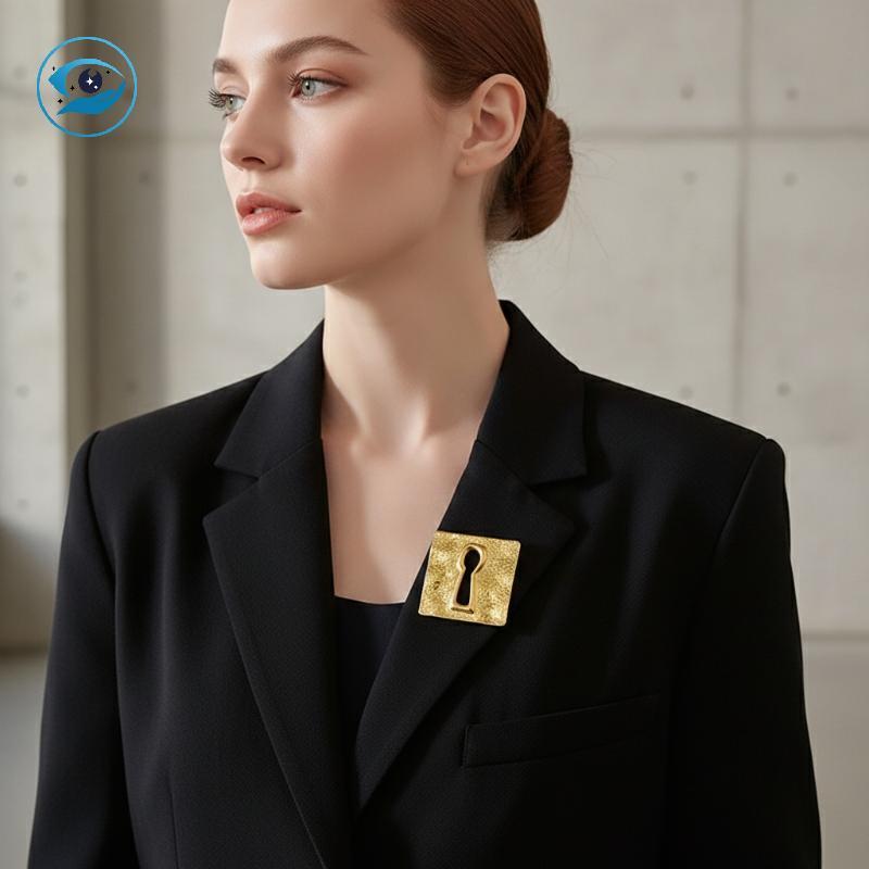[Smw] Vintage Big-Eye Badge คอสเพลย์ Devils Eye เข็มกลัดหรูหรา Pin Party เครื่องแต่งกายอุปกรณ์เสริม 
