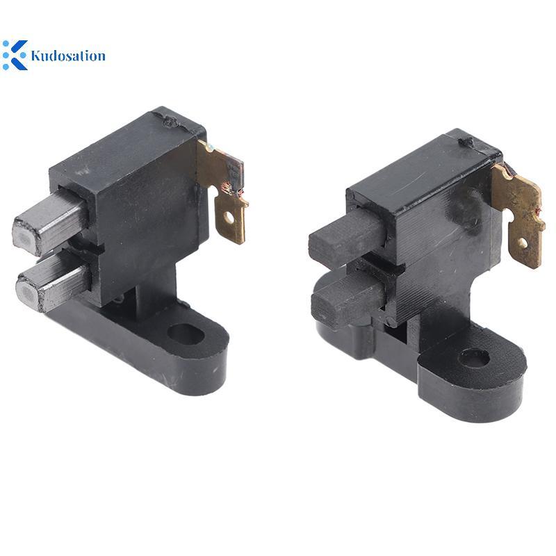 Kudosation 2 ชิ้นคาร์บอนแปรงสําหรับ 168F/188F เครื่องกําเนิดไฟฟ้าอะไหล่ 2KW-3KW 5KW-8KW Nice