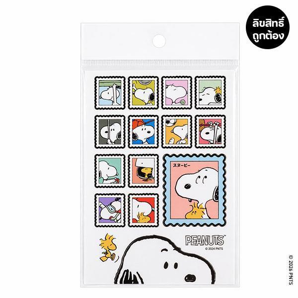 (REDMONZTER) : PN5-สติกเกอร์ : PEANUTS-5D A6 PP Sticker (PN5D-A6-PP-STK-W10) W10.5xH14.8 cm.
