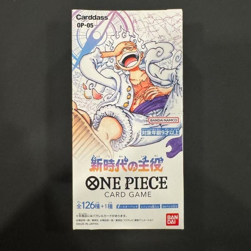 OP05 One Piece Japanese Version New Eras Protagonist Booster Pack ผลิตโดย, Original Box