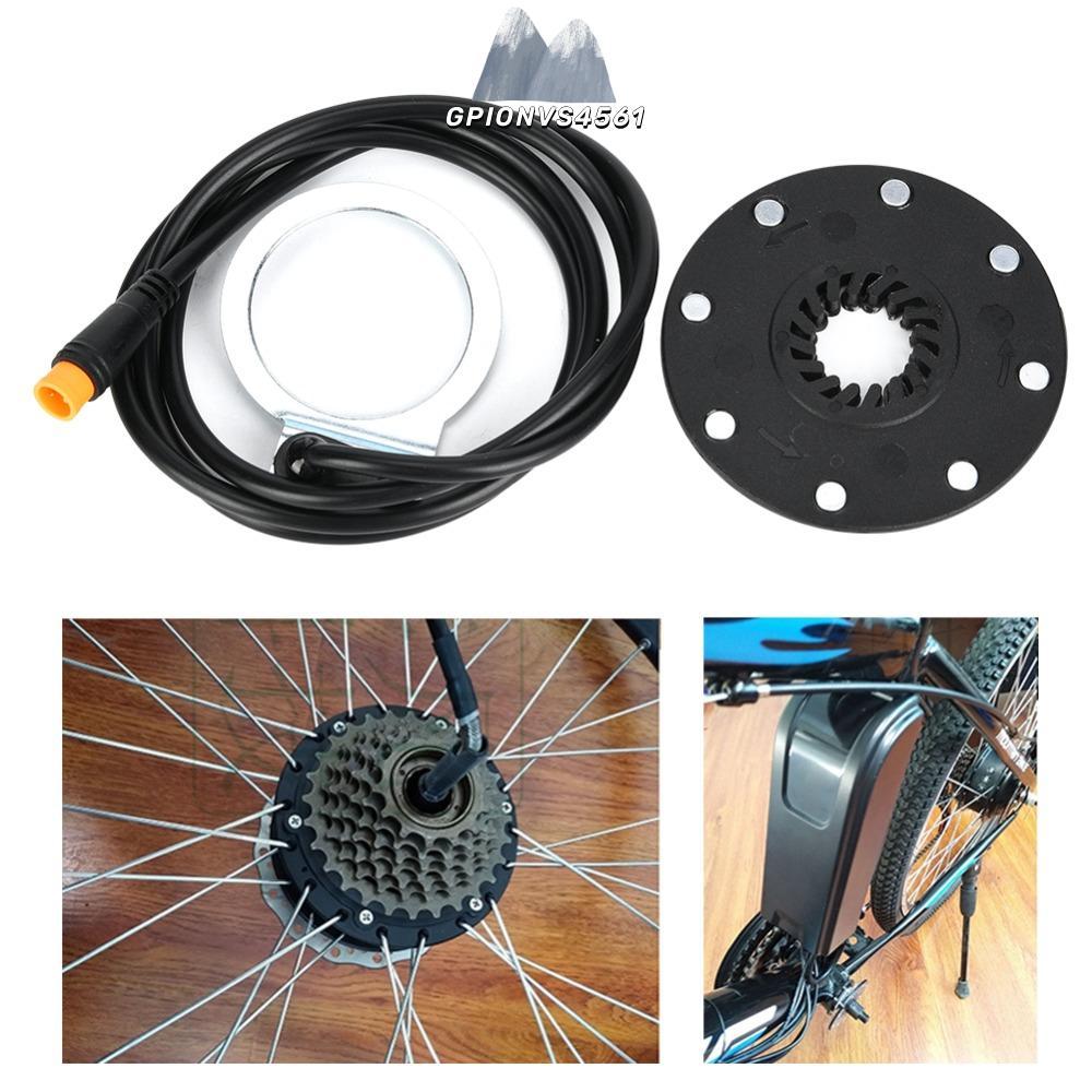 GPIONVS4561 Pedal Assist Sensor, 24/36/48V 8 แม่เหล็ก Ebike Power Sensor, ทนทาน 3 ขา 90 ซม.ความยาวเซ