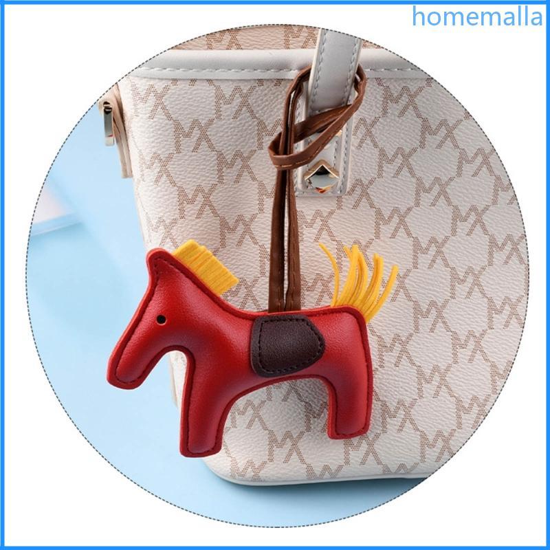 HO จี้ม้าแฟชั่น Pony-Pendant Key-Holder กระเป๋าถือเครื่องประดับหัตถกรรม