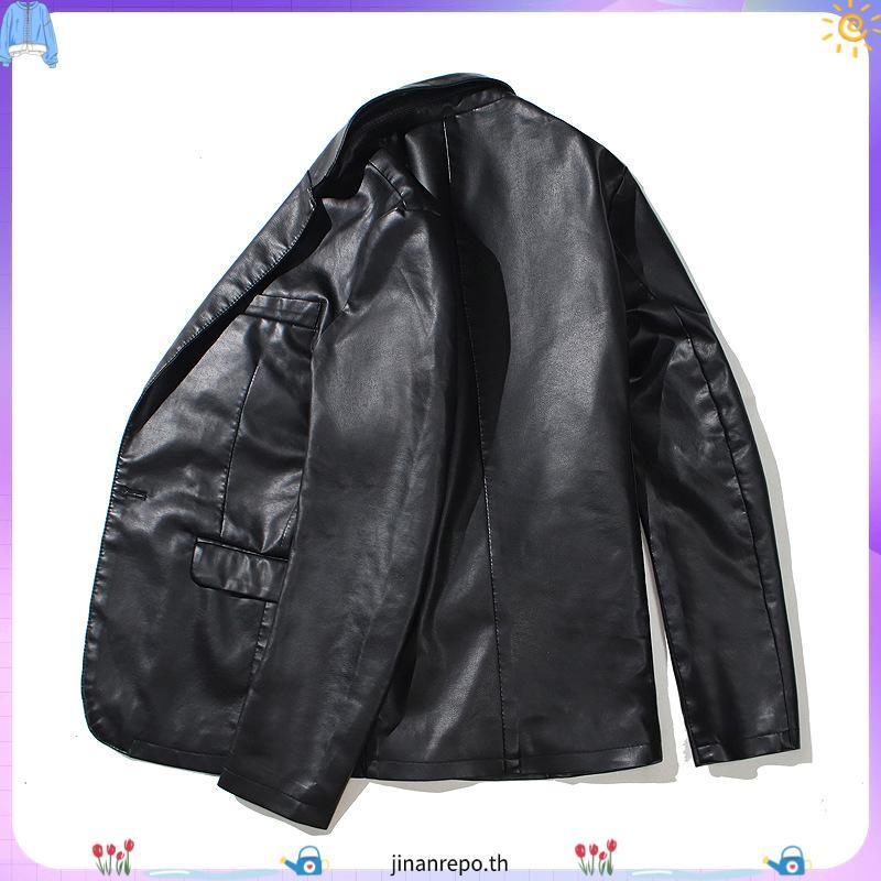 เสื้อสูท รุ่น Meit Man jacket หนังแท้  แบรนด์ Oldman แท้ สูทผู้ชาย เสื้อสูทผู้ชายสำเร็จรูป