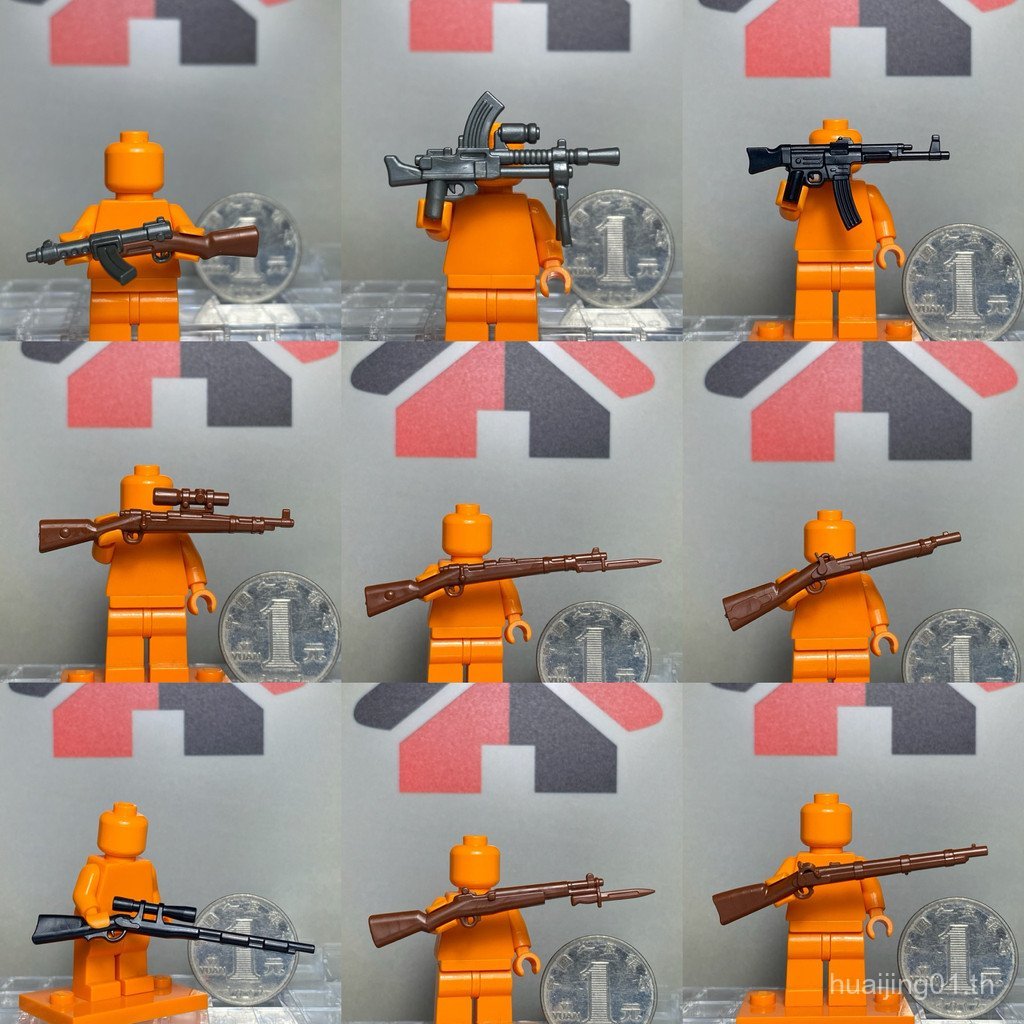 อิฐ bricktactical Third Party Minifigure อุปกรณ์เสริม btt ww2 k98 muscot stg44 Zam ฯลฯ RVH7