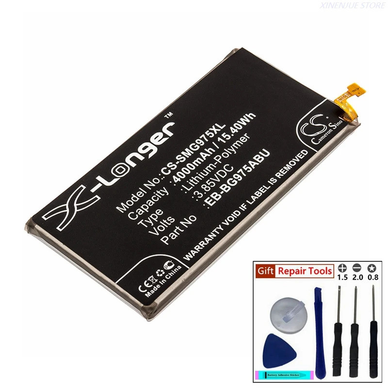 Cameron Sino แบตเตอรี่ 3.85V/4000mAh EB-BG975ABU สําหรับ Galaxy S10+,Plus,SM-G975W,G975U,G975U1,G975