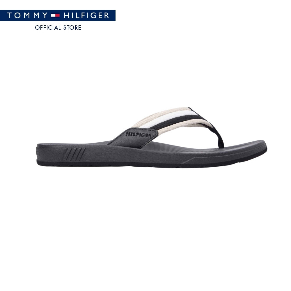 Tommy Hilfiger รองเท้าแตะ ผู้ชาย รุ่น FM0FM05803 BDS - สีดำ