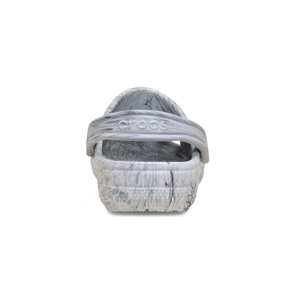 CROCS รองเท้าลำลองผู้ใหญ่ CLASSIC WATERCOLOR MARBLED CLOG รุ่น 211583-1WZ – GREY SWIRL ราคา ถูกที่สุด ดีลบีเคเค แกลเลอรีภาพที่ 3