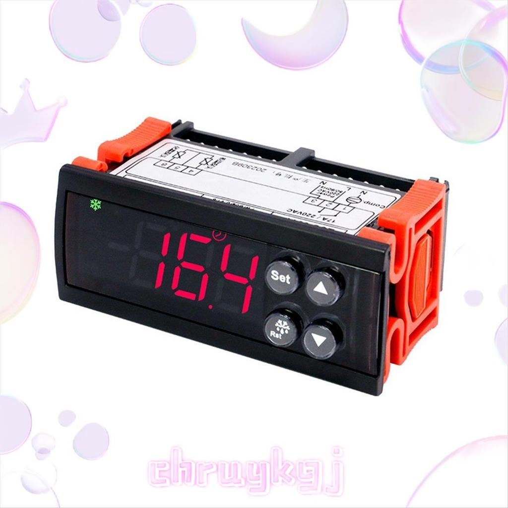 ECS6011/ECS16 อัจฉริยะควบคุมอุณหภูมิตู้แช่แข็ง Thermostat ABS เหมาะสําหรับเรือนกระจกและเย็นกล่องควบค