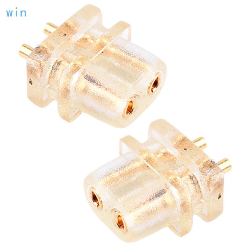 Win Solid Clear 0 78 มม. 2pin ซ็อกเก็ตหูฟังสําหรับอิเล็กทรอนิกส์แบบพกพา