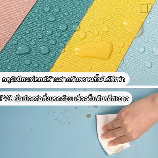 วอลเปเปอร์สีพื้น 60*300cm ติดง่าย กันน้ำ มีกาวในตัว PVC ราคาประหยัด สติกเกอร์ติดผนัง วอลเปเปอร์ติดผนังบ้าน DIY Wallpaper