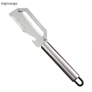 1PC Multi-Functional สแตนเลส Scallion Peeling เครื่องมือห้องครัวบ้านผัก Julinne Peeler & ที่เปิดขวดผลไม้ Peeler