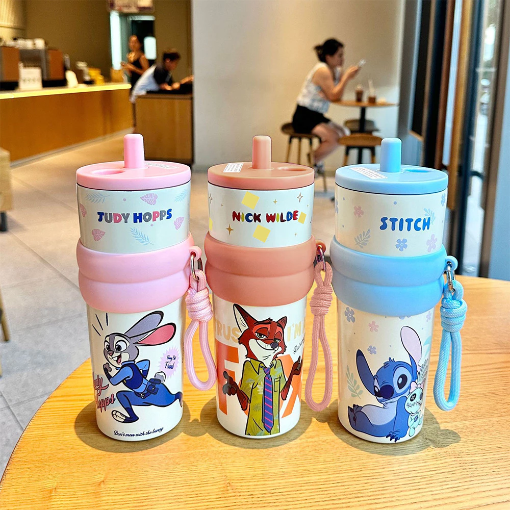 แก้วใส่น้ำแข็งสแตนเลส 316 ขนาด 710 มล. แก้วเก็บความเย็นพร้อมหลอดดูด ขวดน้ำสำหรับผู้หญิง พกพาสะดวก thumbnail 5