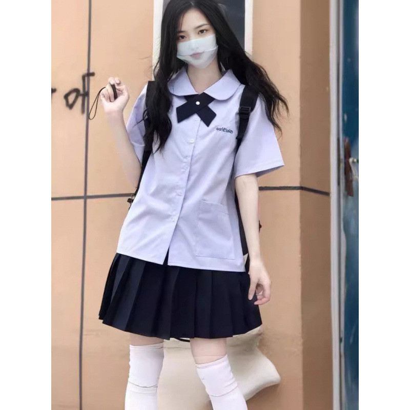Thailand Thai School Uniform Middle School Students jk Uniform Blouse