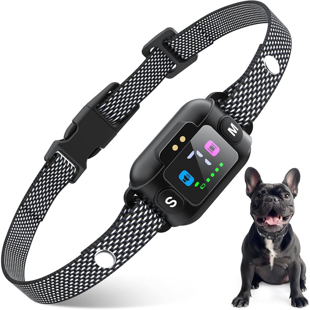 AOZOOM Bark Collar สําหรับสุนัขขนาดเล็กขนาดกลางขนาดใหญ่, สุนัข Bark Collar พร้อมโหมด Beep & Vibratio