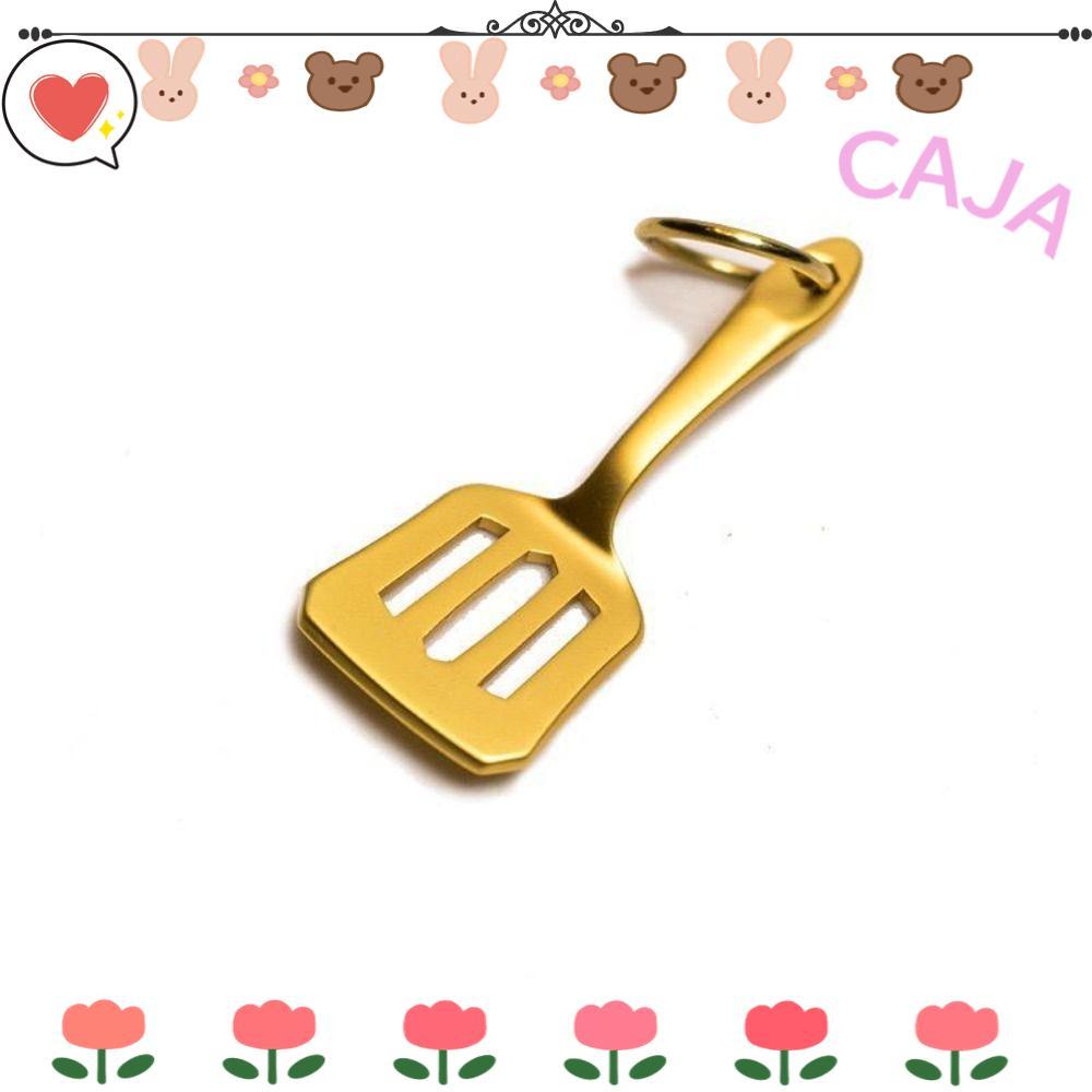 CAJA1 Gold Shovel พวงกุญแจ, สร้อยคอรูปเกม Teamfight Tactics พวงกุญแจ, Mini LOL TFT น่ารักประณีตรูปเก