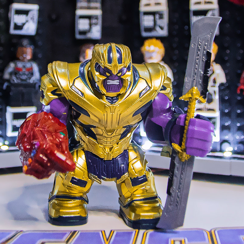 Tyrant Tyrant Slayer Iron Man Infinite Gem Gloves 76191 Minifigure Avengers 4