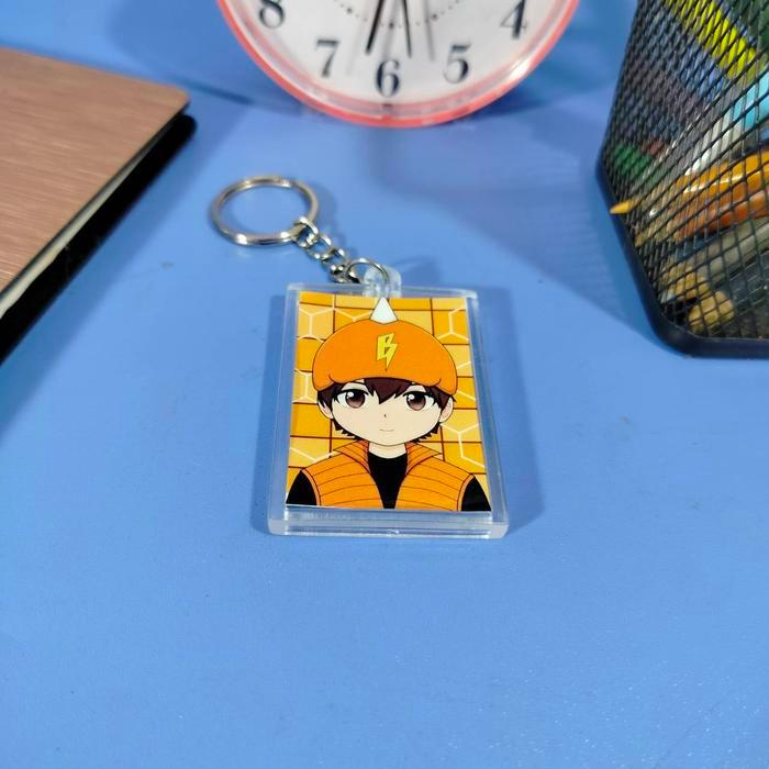 พวงกุญแจการ์ตูน Boboiboy - พวงกุญแจการ์ตูน Boboiboy - Fang - Yaya - Boboiboy Petir