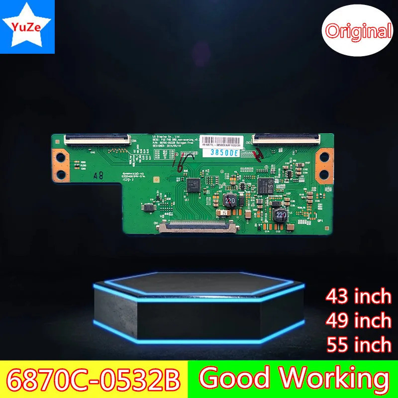 T-CON BOARD 6870C-0532B 6871L-3850D 6871L-3850A สําหรับ 43 49 55 ทีวี Logic Board 6870C 0532B T con 