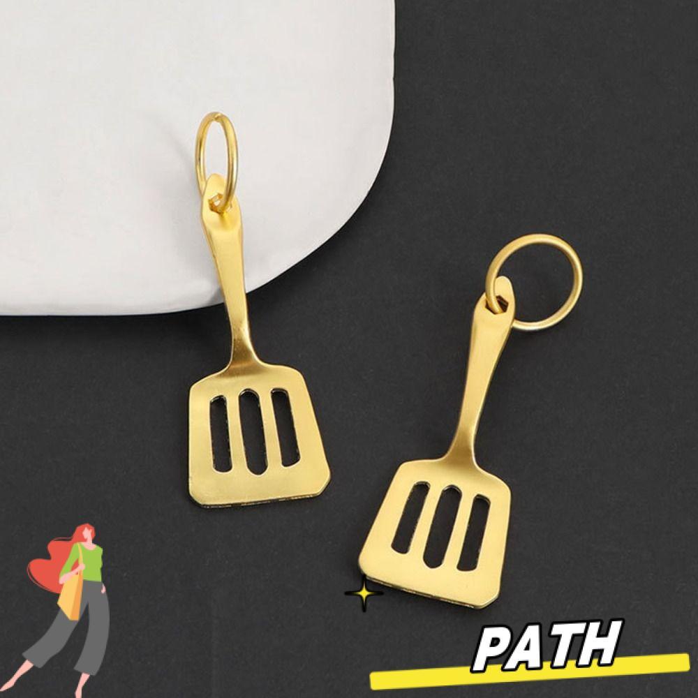 PATH Gold Shovel พวงกุญแจ, สร้อยคอ LOL TFT Teamfight Tactics พวงกุญแจ, เกมรูปประณีตน่ารักอุปกรณ์ต่อพ