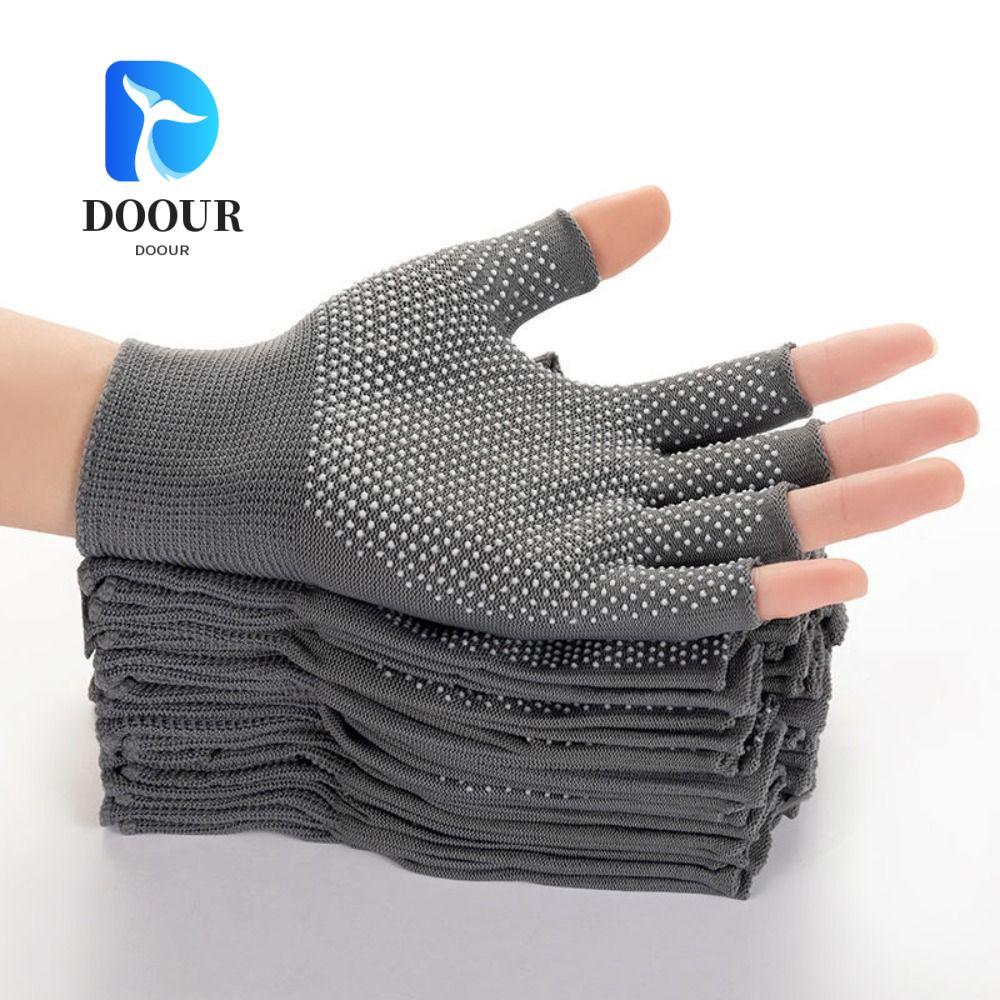ถุงมือขับรถ DOOUR แบบยืดหยุ่น ป้องกันแสงแดดและกันลื่น ใช้งานได้หลายอย่าง เช่น การขับรถ การเล่นจักรยาน และตกปลา ในฤดูใบไม้ผลิและฤดูร้อน