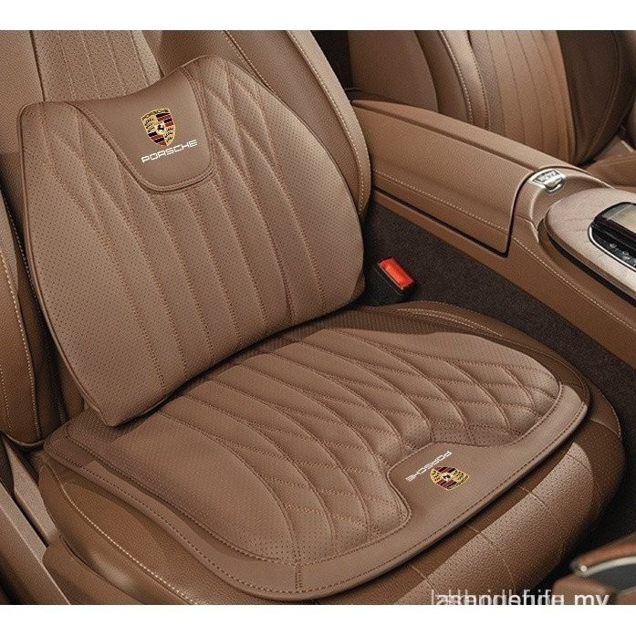 เหมาะสําหรับ Porsche Cayenne Macan เบาะหนัง 91718 Palamela รองรับเอว One Four Seasons Universal HGMU