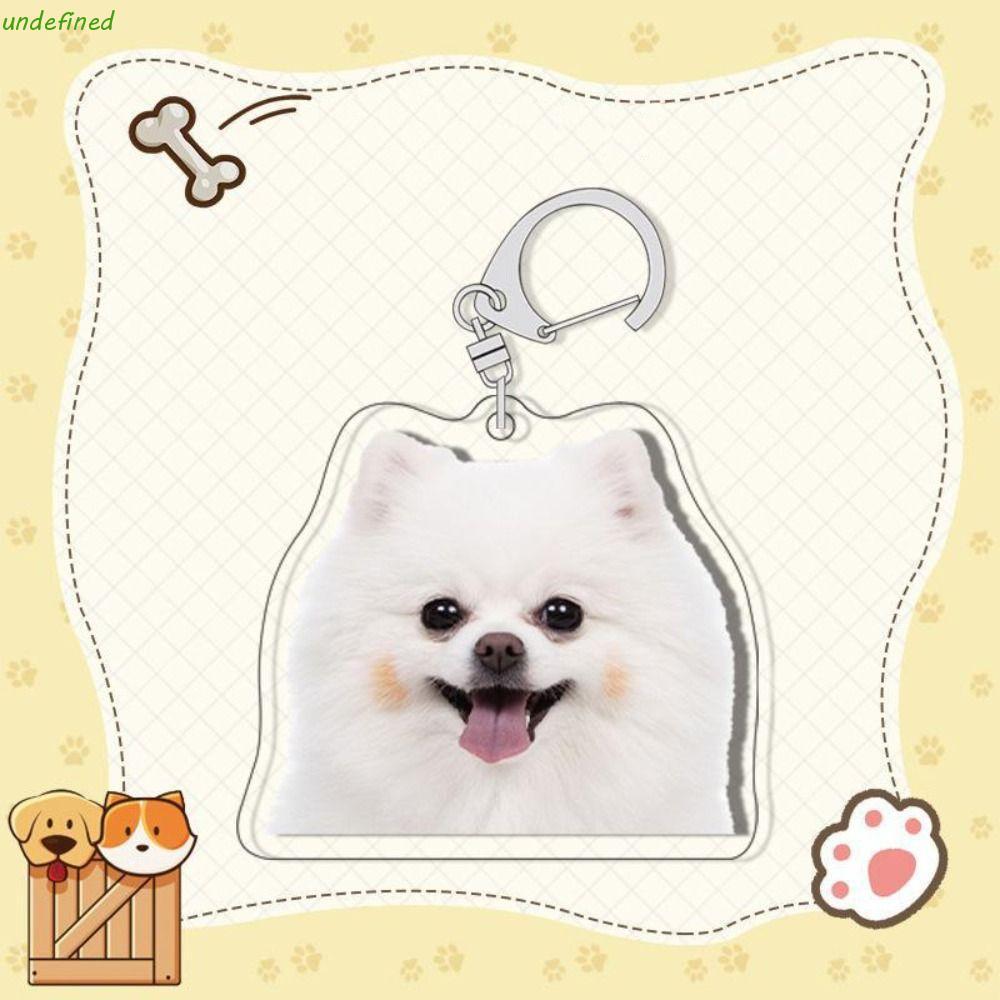 JARREDIW Border Collie Dog Keychain, Samoyed Poodle Labrador Puppy Pendant, Fashion Husky Pug Cute A