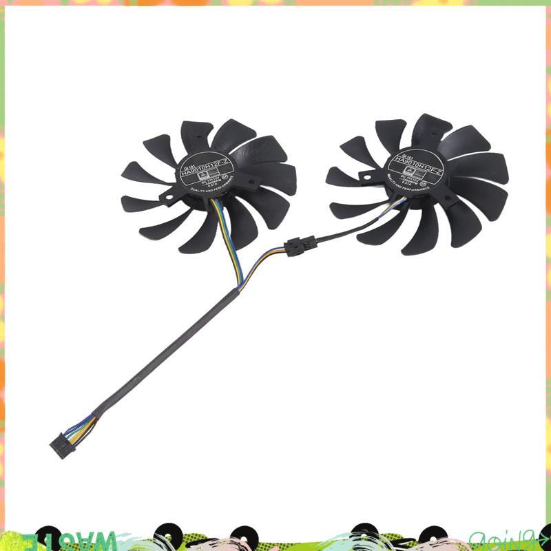 ใหม่ 1 คู่กราฟิกการ์ดพัดลม 85 มม.ha9010H12F-Z 4Pin Cooler พัดลมสําหรับ Gtx 1060 Oc 6G Gtx 960 P106-1