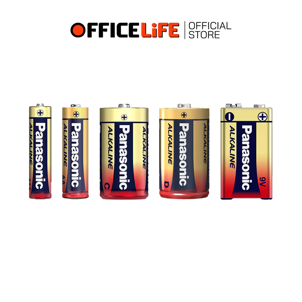 ถ่าน Panasonic Alkaline AA / AAA / C / D / 9V 1 แพ็ค thumbnail 7